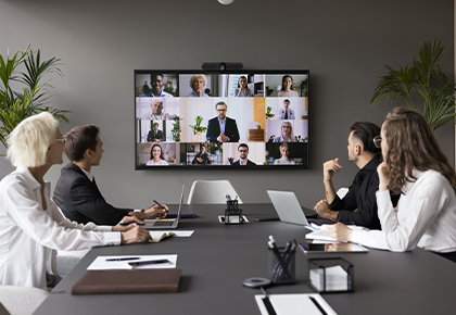 Board members reviewing the ontario condo act