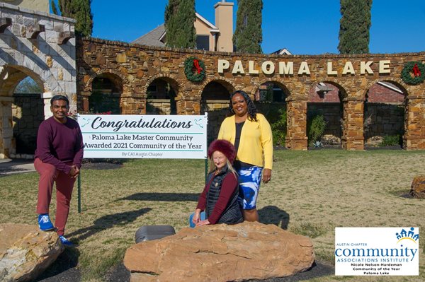 Paloma Lake - Community of the Year 2021 - CAI Austin Awards