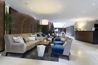 Apartment lobby design
